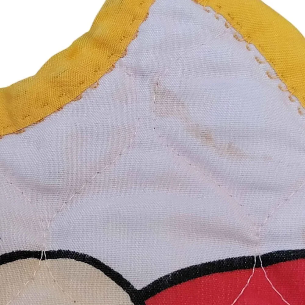 Vintage Charlie Brown Baby Bib United Feature Syndicate